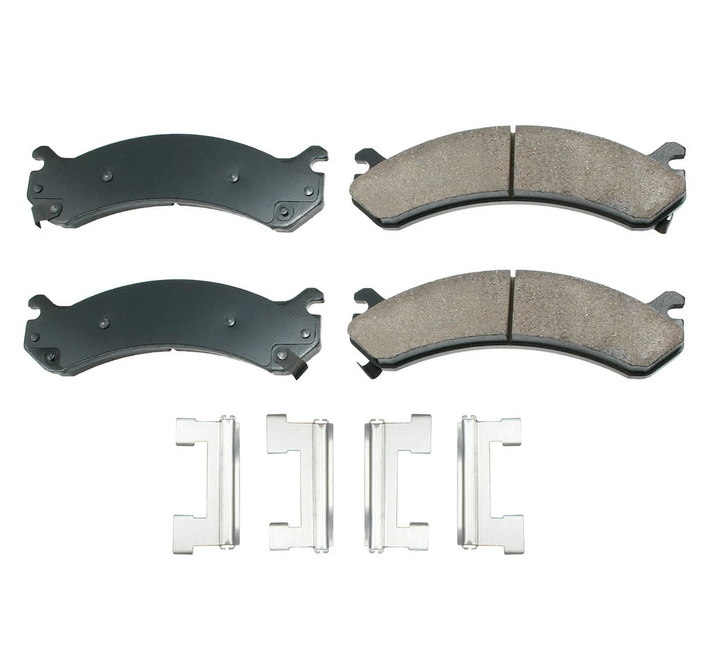 Front Brake Kit 305mm Disc Rotors & Akebono Ceramic Pads for Silverado Sierra 1500 (2014–2019)
