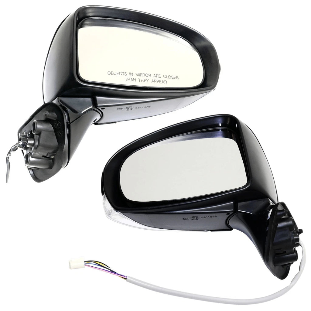 Set of 2 Heated Mirrors for Toyota Prius (2015)