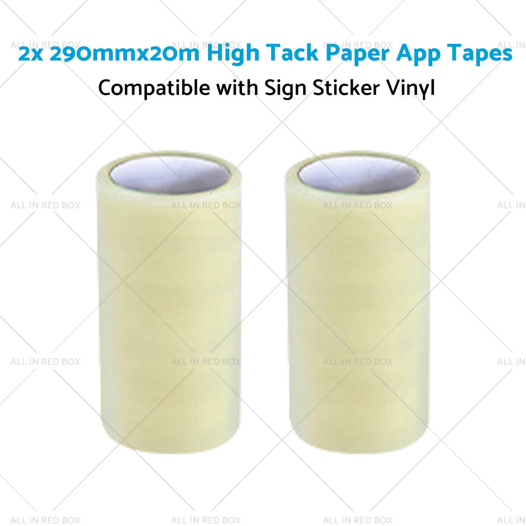 2X 290mm x 20m High-Viscosity Paper Tapes for Sign Sticker Vinyl