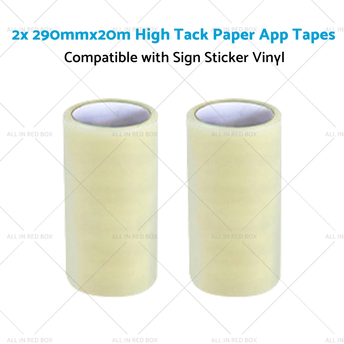 2X 290mm x 20m High-Viscosity Paper Tapes for Sign Sticker Vinyl