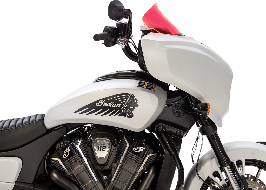 Klock Werks 9" Windshield for Indian Chieftain/Roadmaster (2014–2023) - Pink Ice