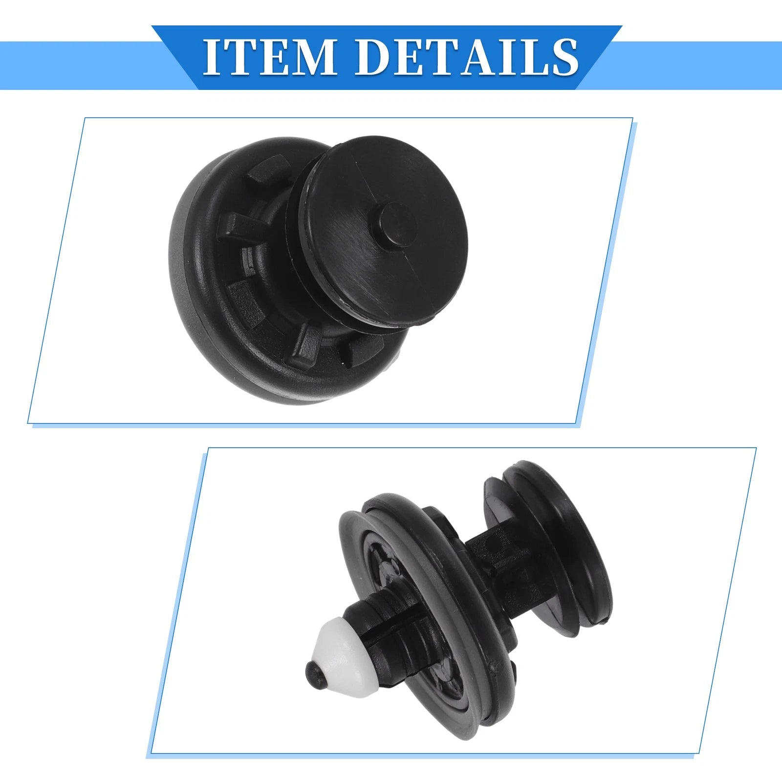 15 Pcs Door Panel Trim Retainer Clip for Audi TT Quattro (2008–2015)