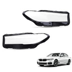 Set of 2 Headlight Lens Covers for BMW 530i 540i xDrive M5 (2020–2023)