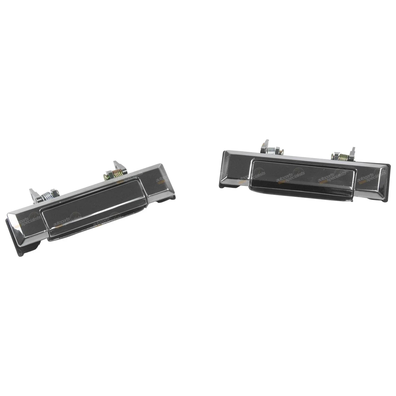 External Front LH + RH Chrome Door Handle for Toyota HDJ78 HDJ79 HZJ78 HZJ79