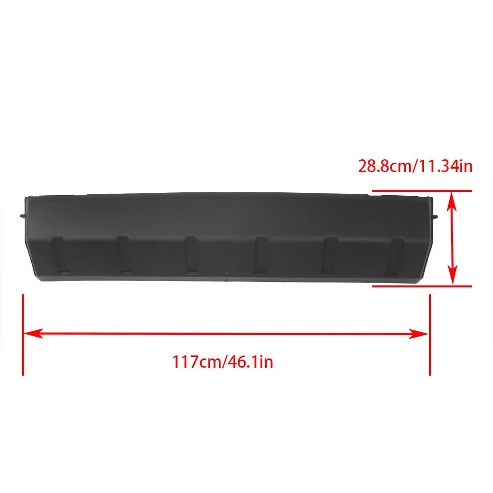 Textured Black Front Bumper Lower Valance Panel for Toyota Tundra (2022-2023)