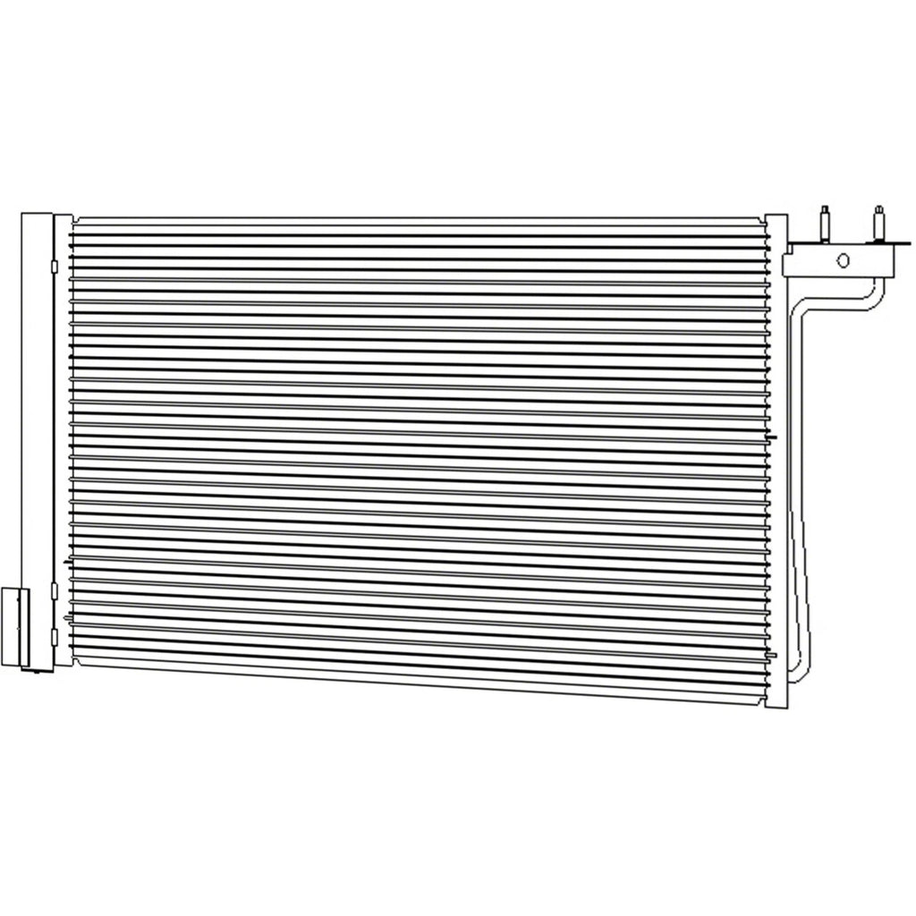 Replacement A/C Condenser for 2015–2018 Ford Focus