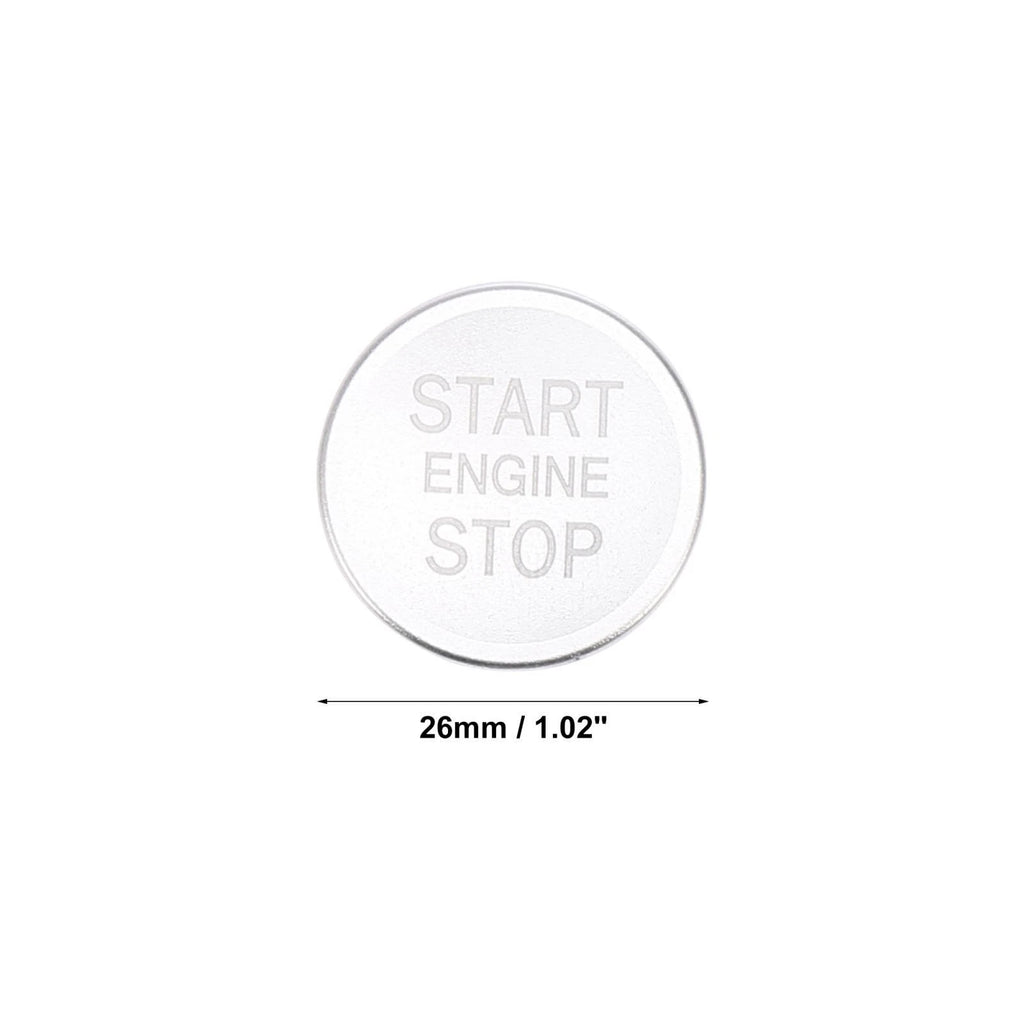 Push Button Cover Cap for Audi A4L A6L Q5 A5 A7 (2010–2023) Silver Tone