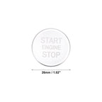 Push Button Cover Cap for Audi A4L A6L Q5 A5 A7 (2010–2023) Silver Tone