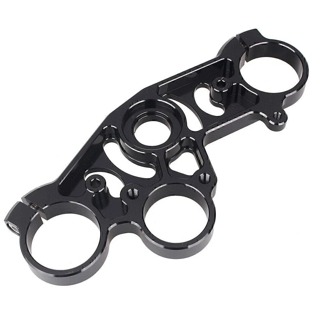 Motorcycle Triple Tree Front Upper Clamp Black for Yamaha YZF R1 (2004-2006)