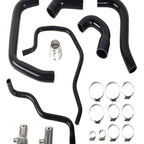 Black Silicone Coolant Hose Kit for GM 6.6L Duramax (2006–2010)