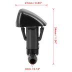 2 x Windshield Wiper Washer Nozzles for Honda Odyssey, Accord (2000-2023)