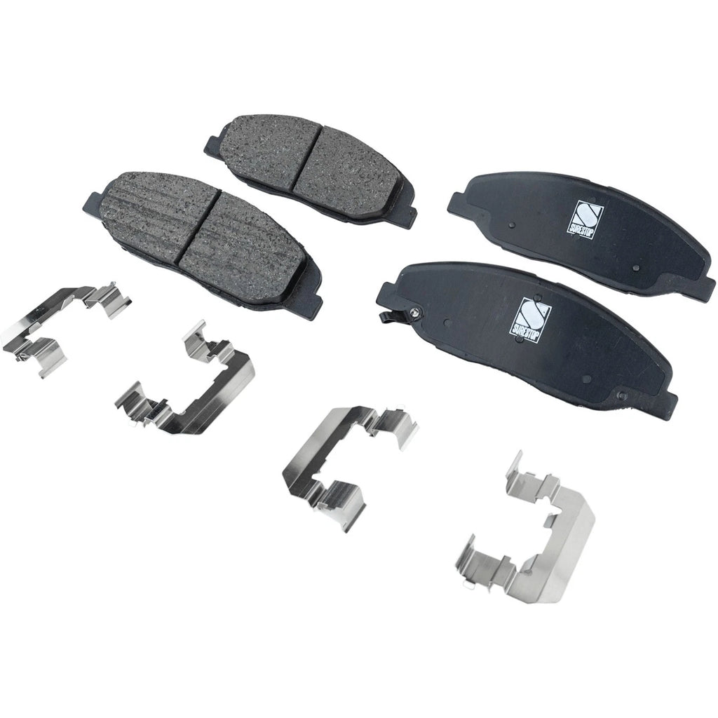 Brake Disc Rotors and Pads Kit for Cadillac CTS (2008–2014)