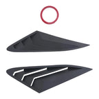 Car Side Louvers for Kia K5 (2021-2025) Window Quarter Black