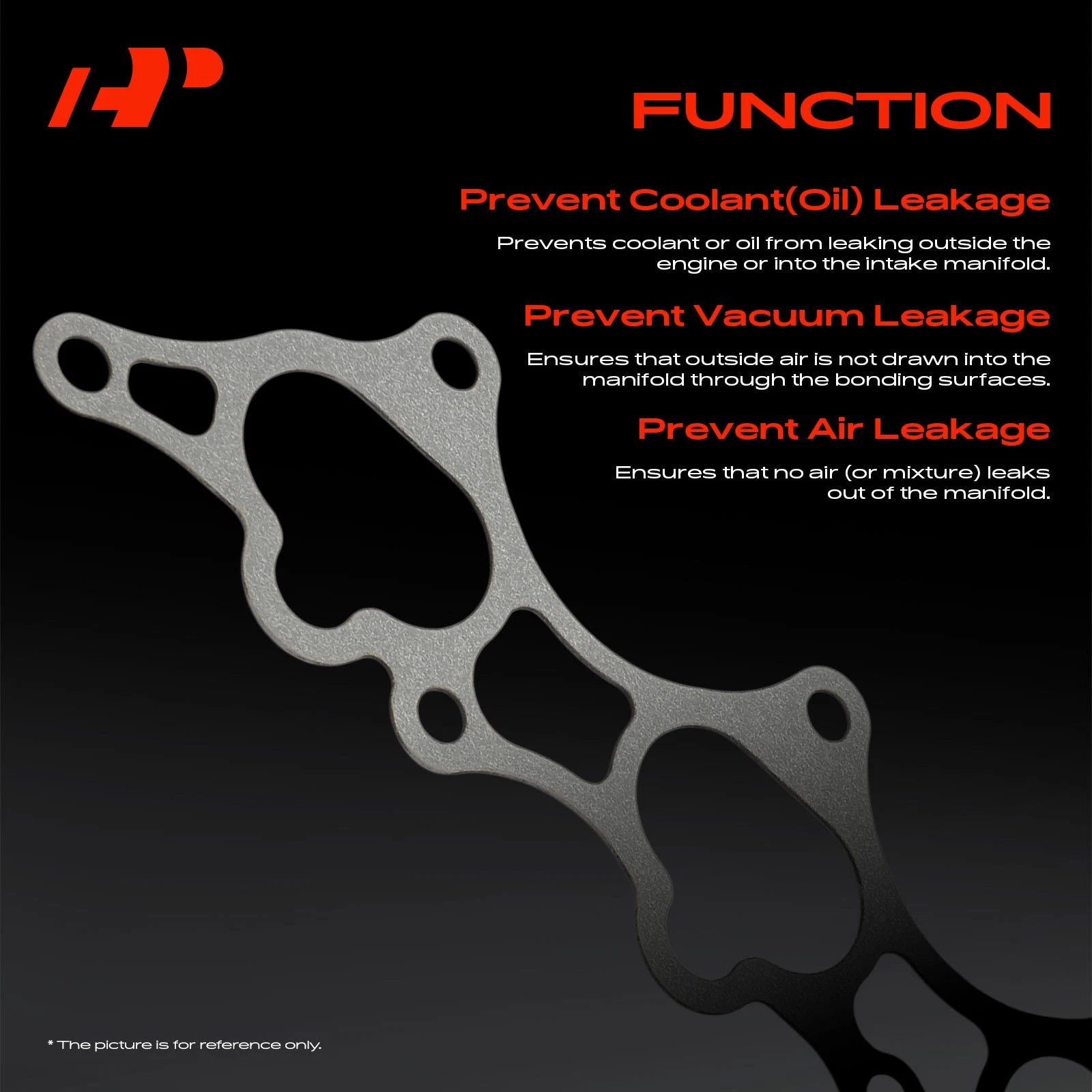 Engine Intake Manifold Gasket for Honda Accord (1986–1989)
