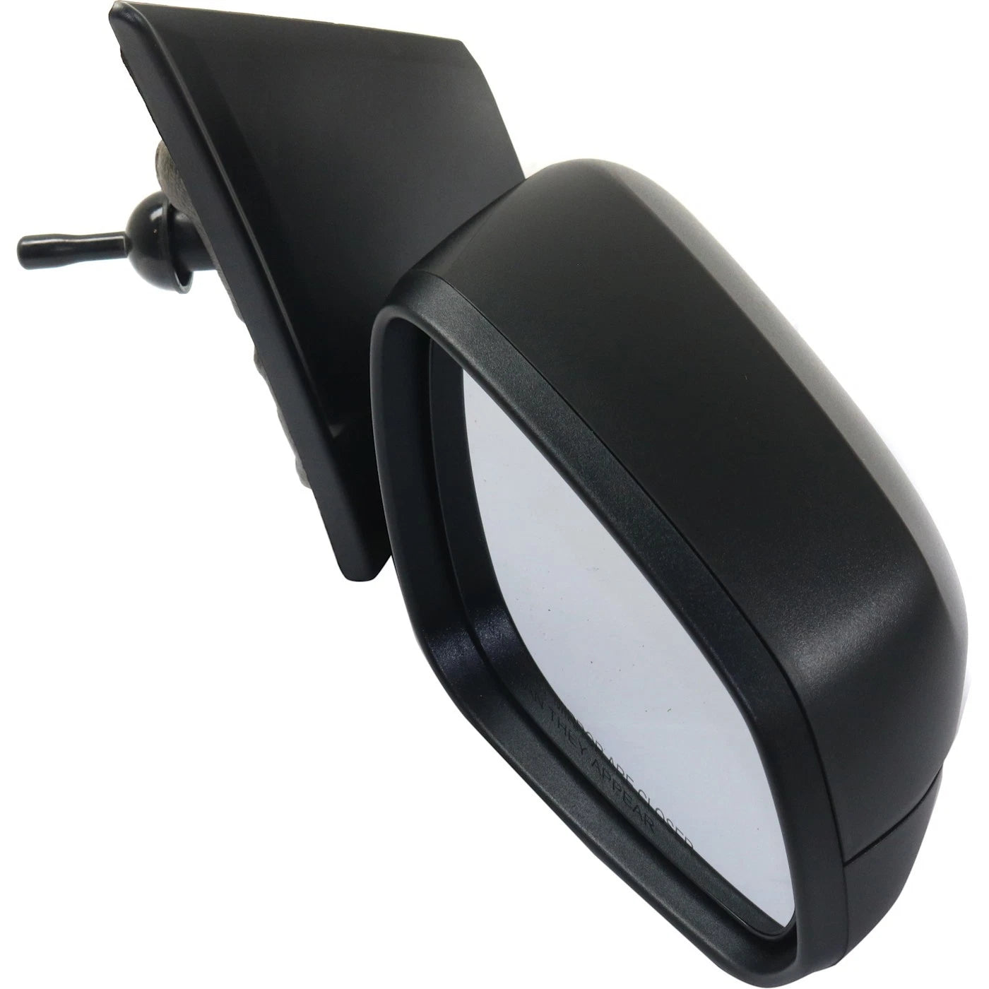 Manual Mirrors for Chevrolet Spark (2016) - Driver & Passenger Side, Textured Black