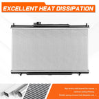 OE Replacement Aluminum Core Radiator for Honda CR-V/Element (2002–2006) DPI-2443