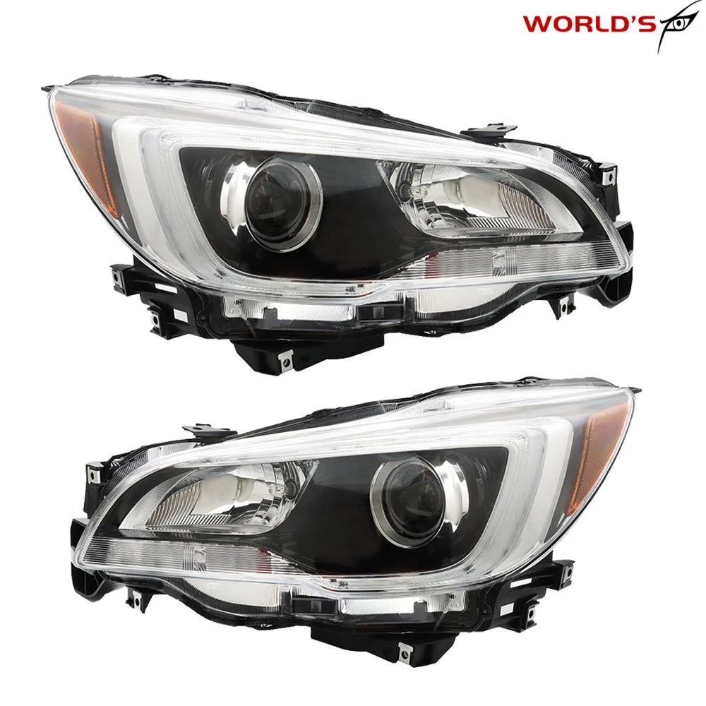 Halogen Headlight Assembly for Subaru Legacy/Outback (2015–2017) Right & Left