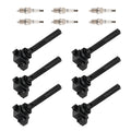 Ignition Coils & Spark Plug Set for Isuzu Amigo Rodeo 3.2L (1998–1999)