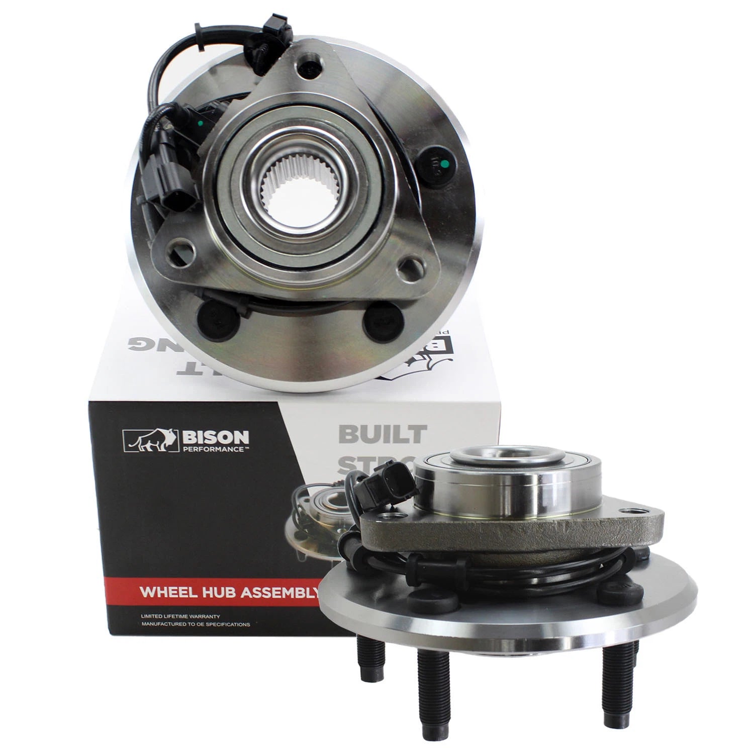 2pc Front Wheel Bearing Hub Assembly for Ram 1500 (2019–2023)