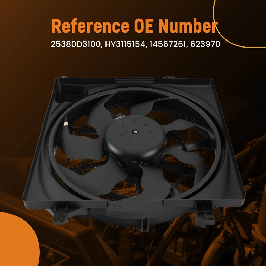 Cooling Fan for Hyundai Tucson, Kia Sportage (2016–2021)