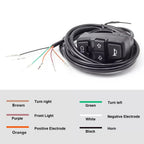 Turn Signal Horn Switch Button for Motorcycle Scooter Ebike