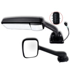 Heated Power Mirror for Freightliner Cascadia (2008–2016) - Passenger Side, Black