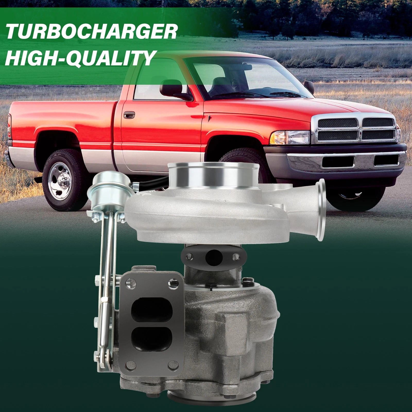 HX40W Turbo for Dodge D250 D350 RAM 2500 3500 (1989–2002)