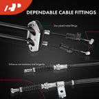 Parking Brake Cable Set for Ford Fusion Lincoln MKZ (2006–2020)