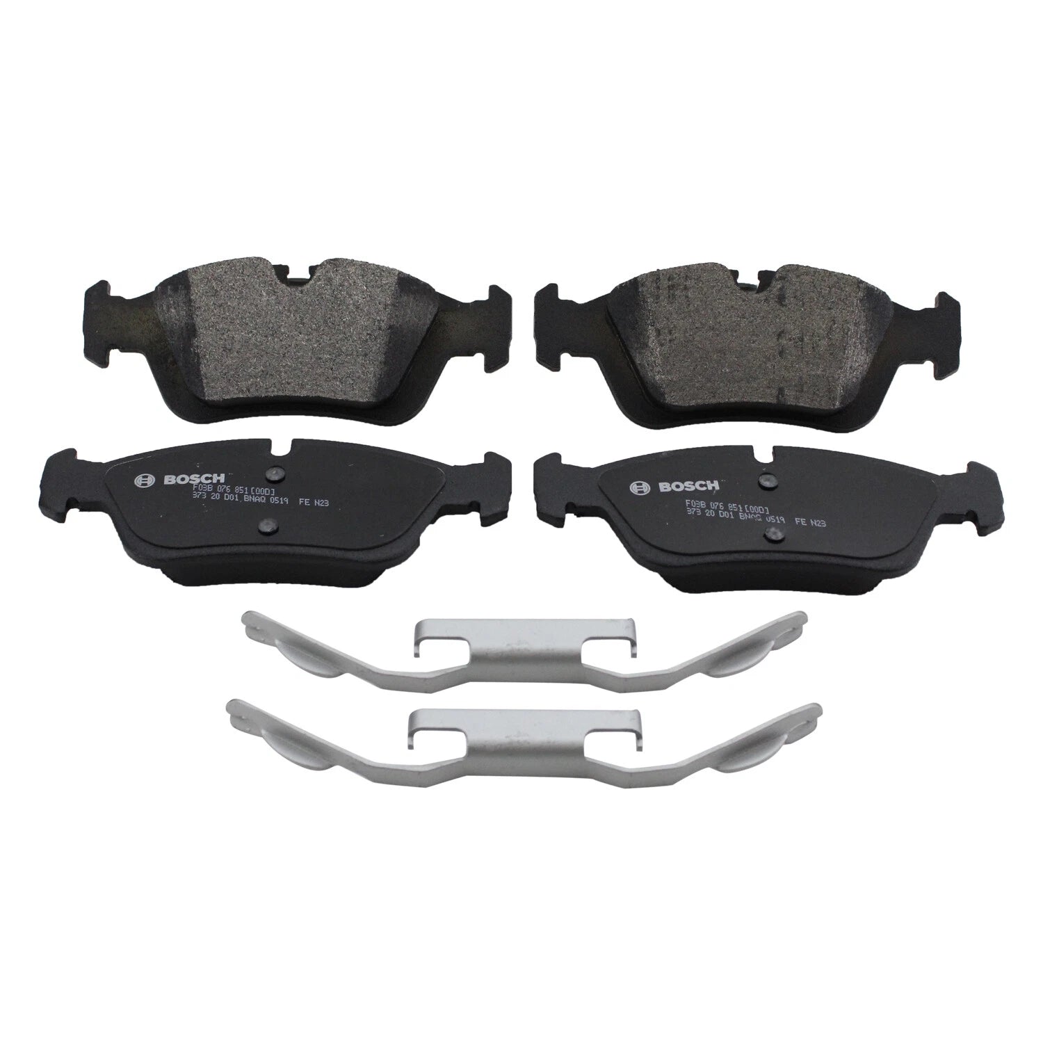 Set of 4 Bosch Front Disc Brake Pads for BMW E36 325i 320i Z3 Z4 (1992–2002)