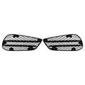 ABS Front Bumper Fog Lamp Grille for Mercedes E-Class W212 (2013-2015)