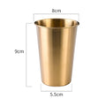 Beer Trophy Cup 240-500ml Stainless Steel (Height 8-12cm)