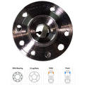 Wheel Hubs for Saab 9-3 (2003–2011) Front Left & Right 5 Lug with Bearing