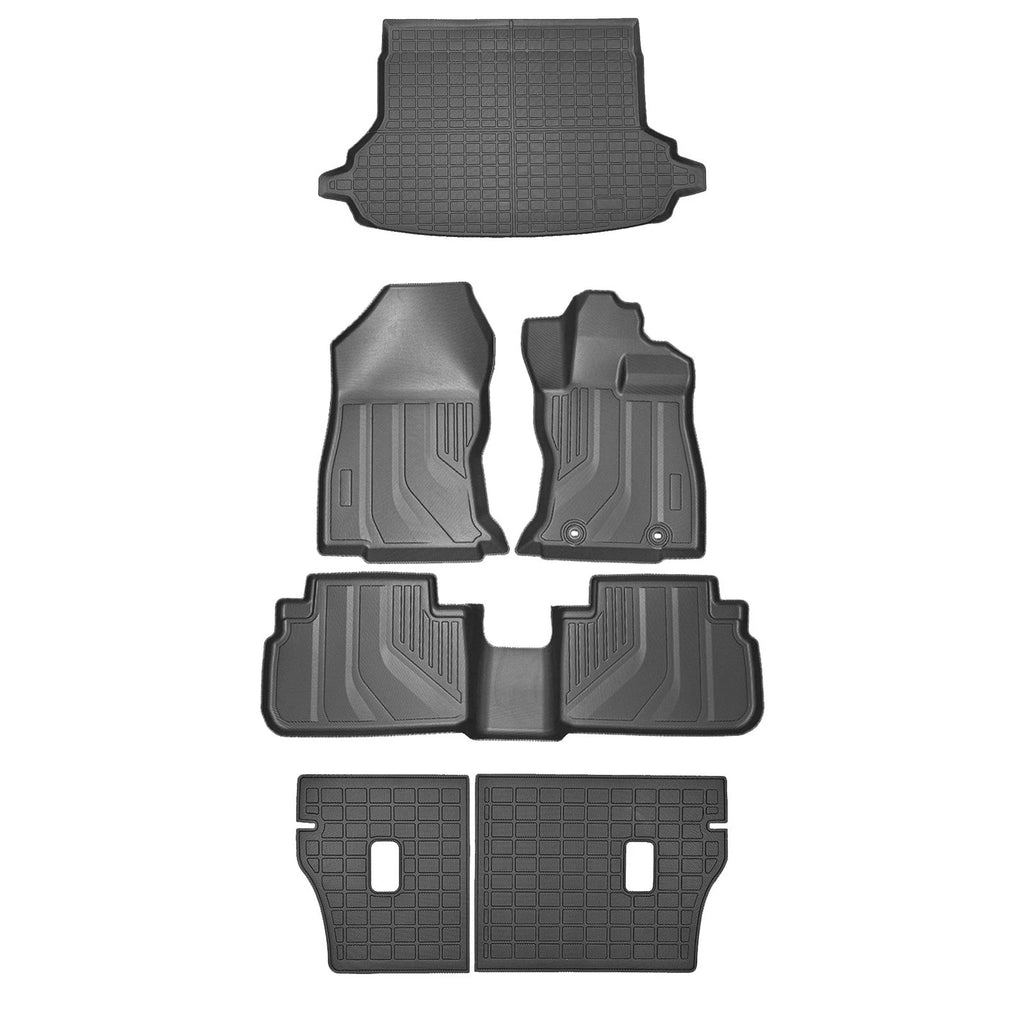 Set of 4 Waterproof Floor Boot Seat Protector Mats for Subaru Forester (2018–2025)
