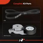 Serpentine Belt Drive Component Kit for Toyota Camry (2010–2011) Gas