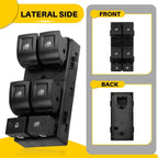 Front Left Power Window Switch for Chevy Silverado GMC Sierra 1500 2500 (2001–2010)