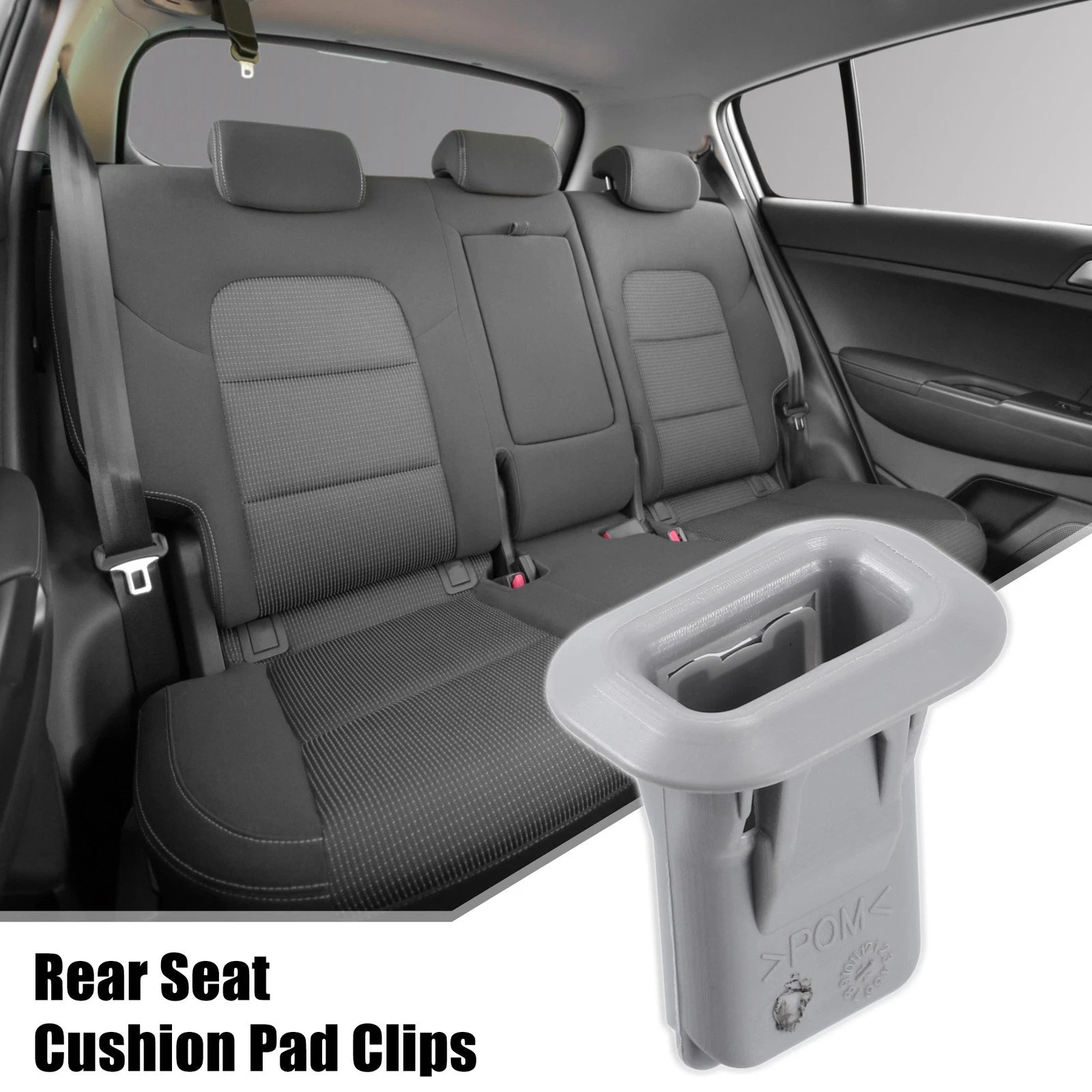 Set of 4 Rear Seat Cushion Pad Clips for Mercedes-Benz CLA250 (2014–2021)