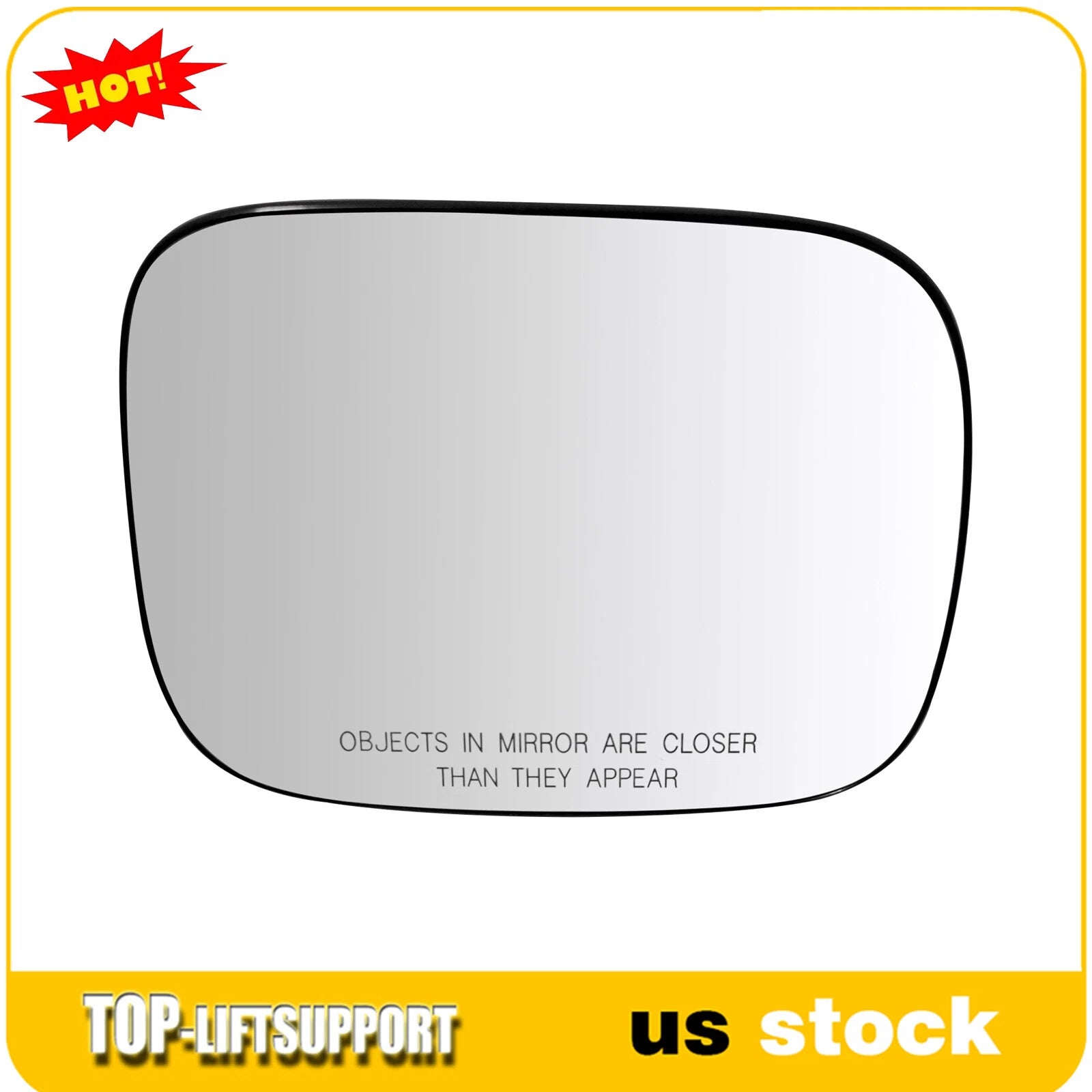 Heated Passenger Side Mirror Glass for Volvo XC70 (2008–2016)