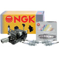 NGK DIS Ignition Coil & 4 Laser Platinum Spark Plugs for Kia Hyundai (2.0)