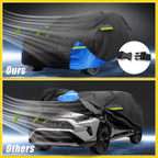 Waterproof Car Cover for Toyota RAV4 (210D Oxford Cloth, Black)