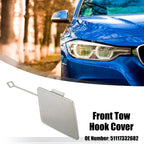 Front Bumper Tow Hook Cover for BMW 5 Series F10 F11 (2011–2017) Gray