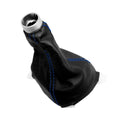 Manual Shift Boot for Honda CR-Z (2010–2014) Blue Stitch Leather Synthetic