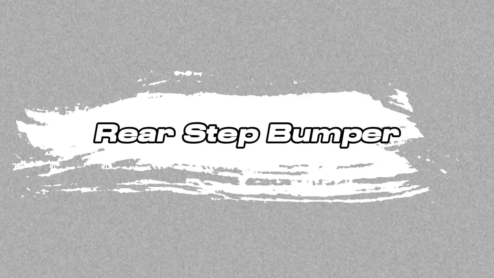 Rear Step Bumper Assembly for Ford Ranger (1993–2011)