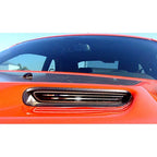 Polished Stainless Hood Scoop Grille Kit for 2008–2014 Dodge Challenger