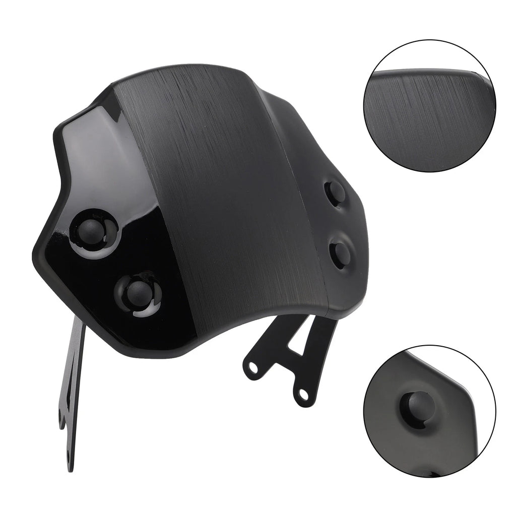 Windshield for Scrambler 400 X (2024–2025) Black