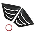 Gloss Black Side Window Louvers for Nissan Altima (2019–2023)
