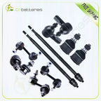 10Pcs Tie Rod Ball Joint Sway Bar Kit for Honda Civic EL (2001–2005)
