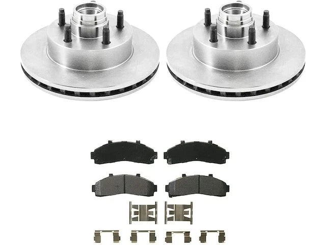 Front Brake Pad and Rotor Kit for Mazda B2500 (2001) MX114JH