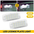 2X LED License Plate Light Assembly for Ford Escape Fusion (2013–2019)