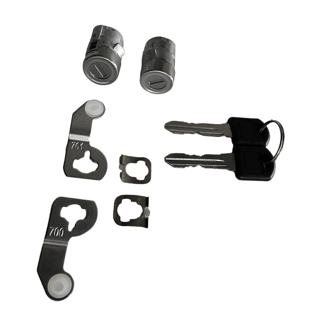 Door Lock Cylinder Set with Keys for Chevy Silverado (2001–2006)