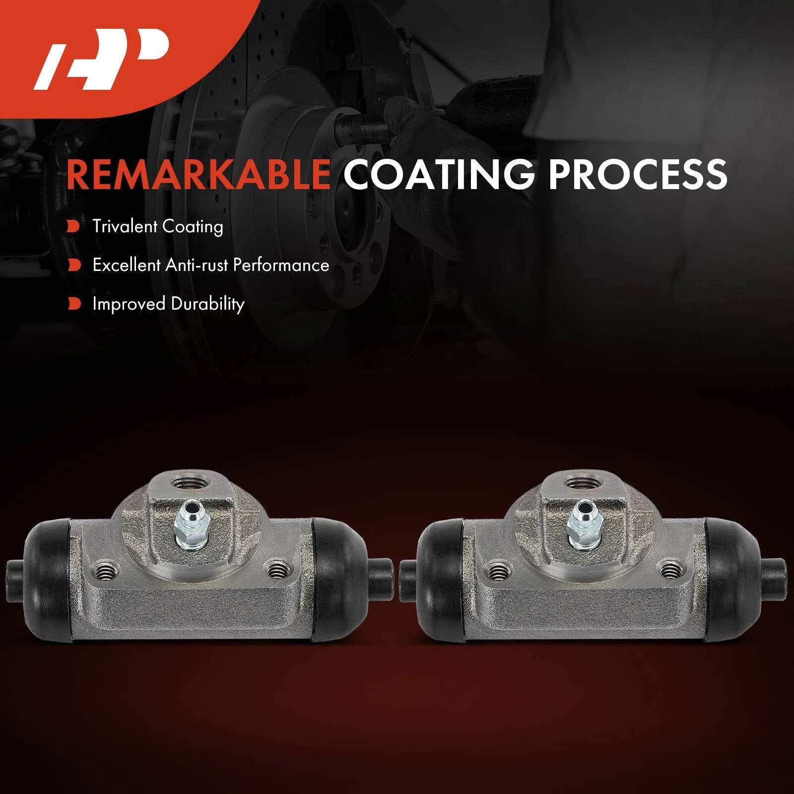 2Pcs Rear Drum Brake Wheel Cylinder for Chevy LLV GMC Isuzu Oldsmobile